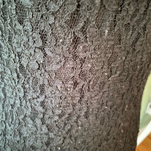 Women’s Black Lace Blouse Size XS - Picture 8 of 10